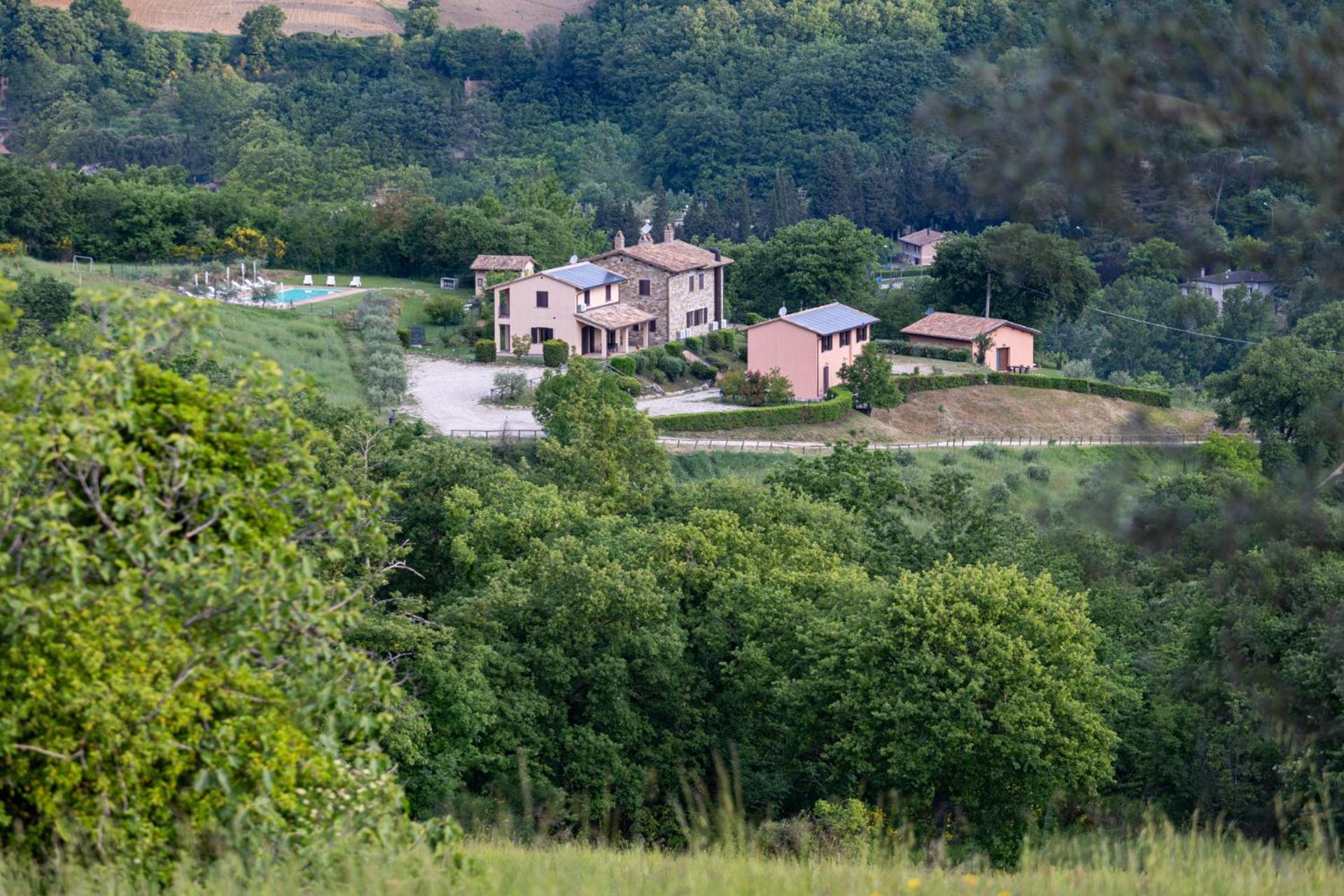 Relais Parco Del Subasio Villa Piano Delle Pieve Eksteriør bilde